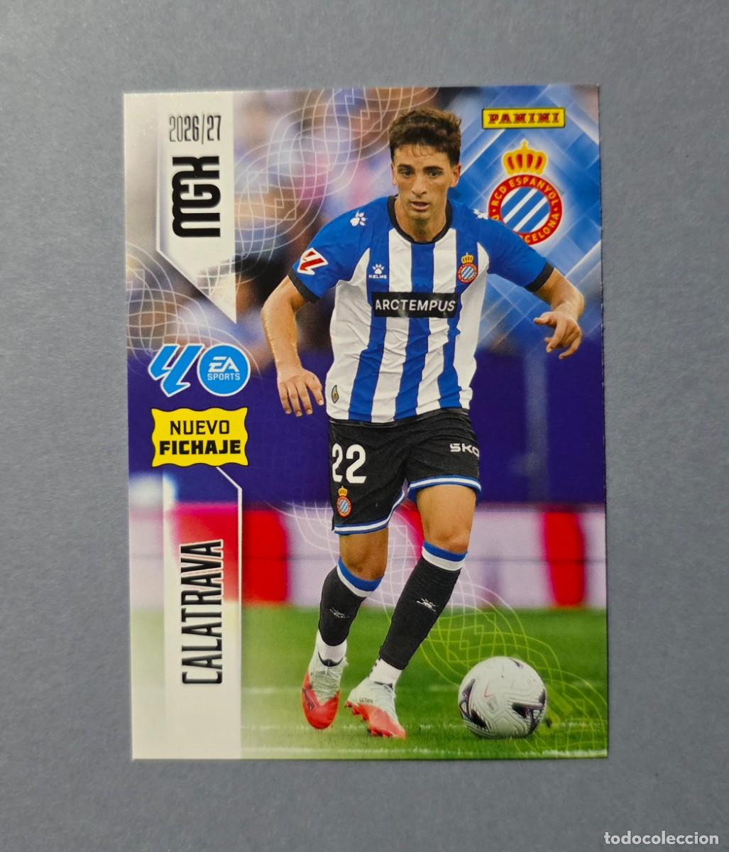 Cromos de f&uacute;tbol: 454 CALATRAVA (NUEVO FICHAJE) - ESPANYOL - MEGACRACKS 2026-27 - MGK 26/27 (NUEVO)