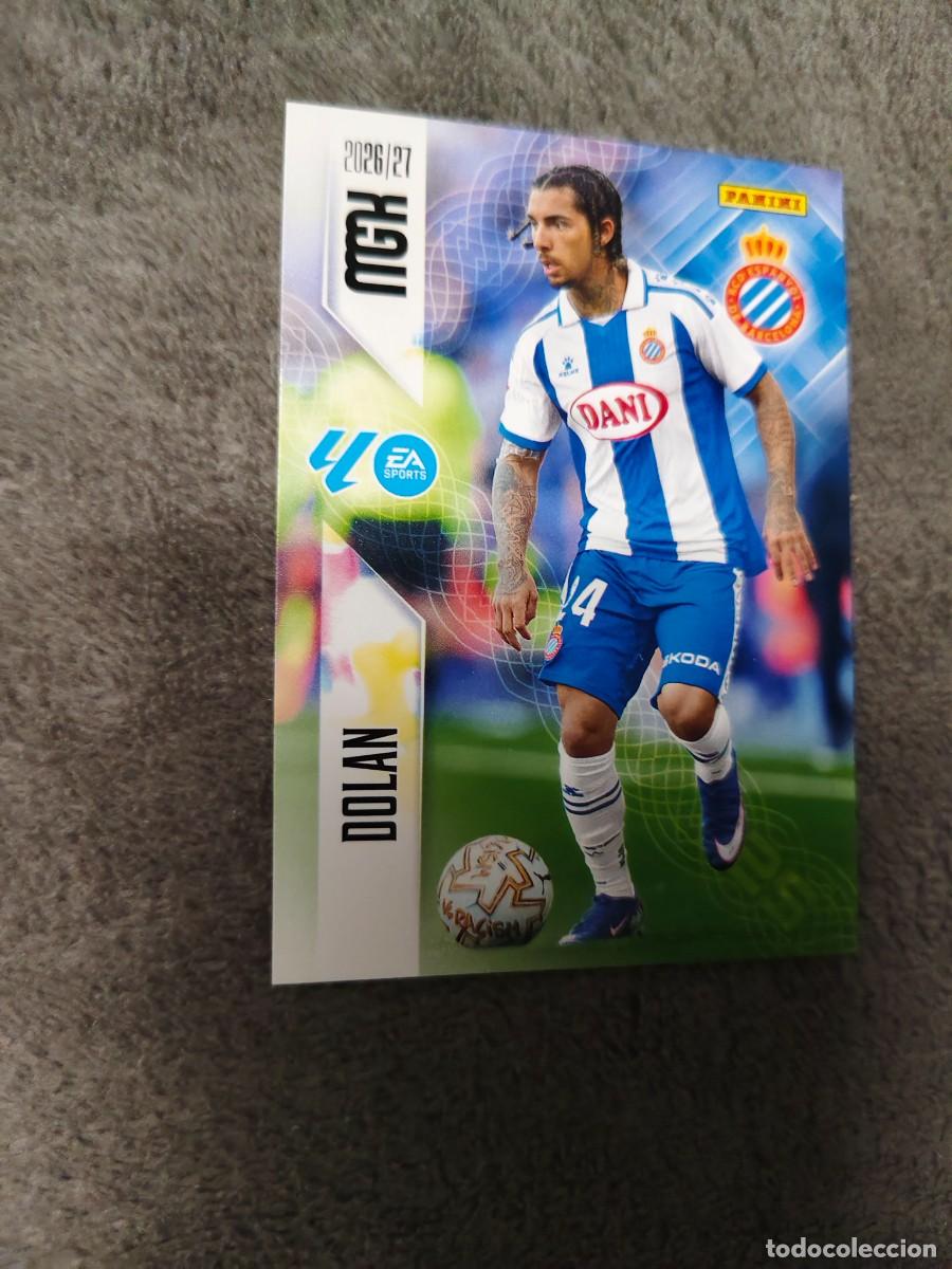 Cromos de f&uacute;tbol: 176 MEGACRACKS MGK 2026 27 DOLAN RCD ESPANYOL BASE CARD 26 2027 PANINI AAW
