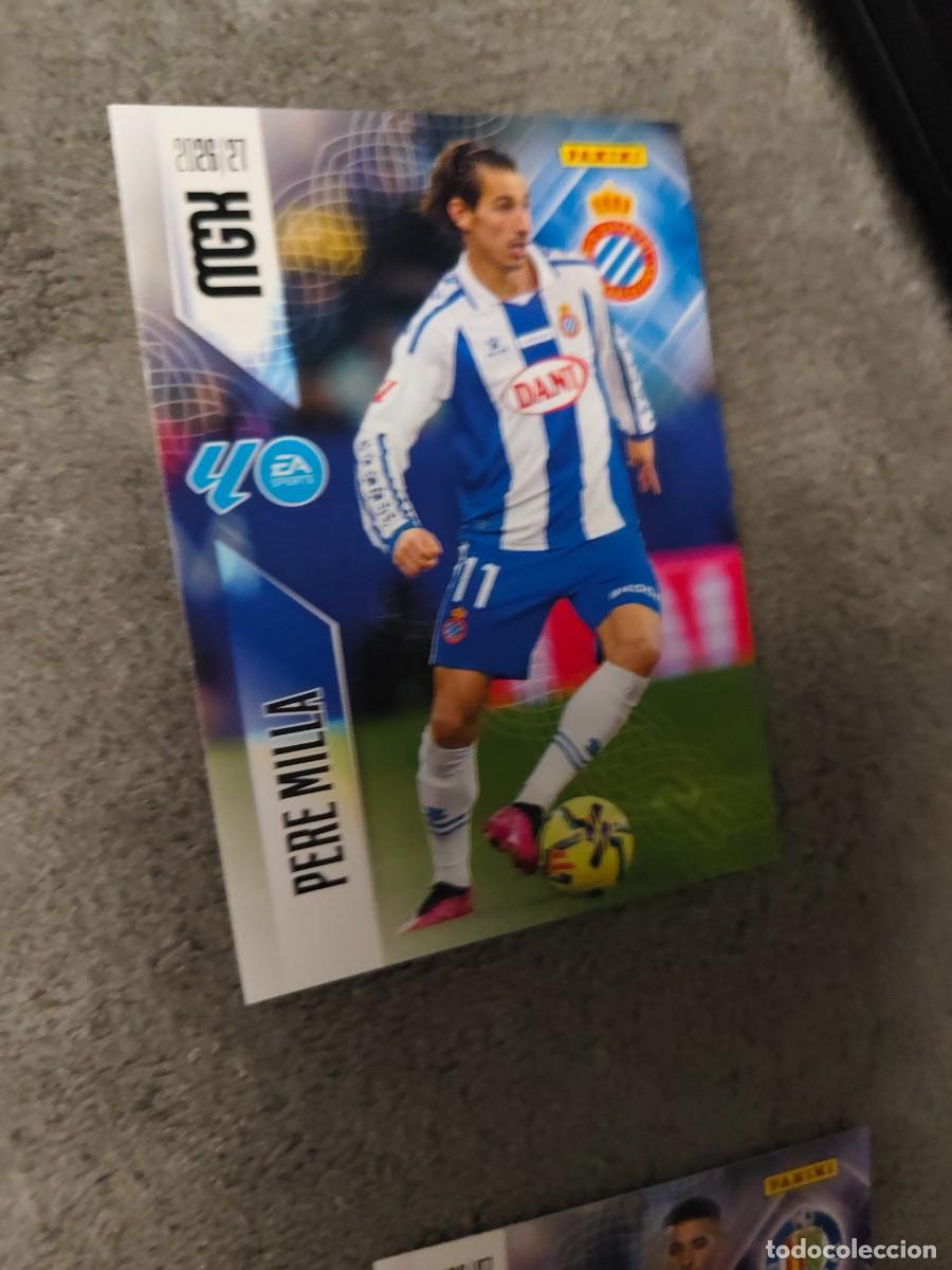 Cromos de f&uacute;tbol: 180 MEGACRACKS MGK 2026 27 PERE MILLA RCD ESPANYOL BASE CARD 26 2027 PANINI AAW