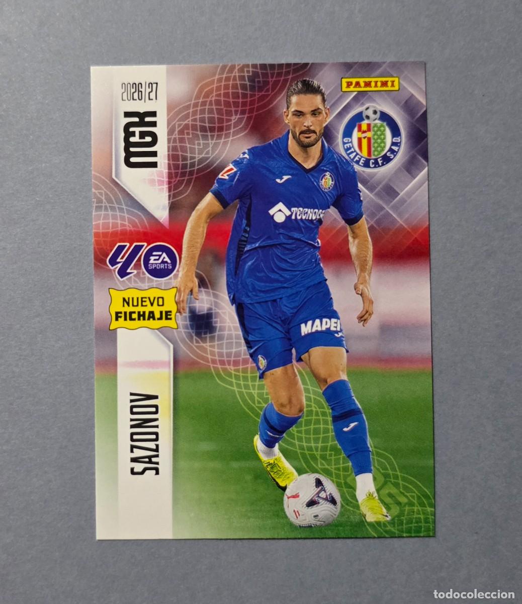 Cromos de f&uacute;tbol: 457 SAZONOV (NUEVO FICHAJE) - GETAFE - MEGACRACKS 2026-27 - MGK 26/27 (NUEVO)