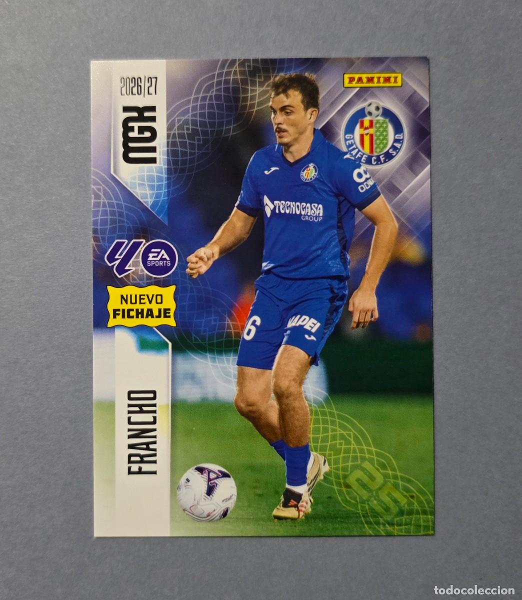 Cromos de f&uacute;tbol: 479 FRANCHO (NUEVO FICHAJE) - GETAFE - MEGACRACKS 2026-27 - MGK 26/27 (NUEVO)
