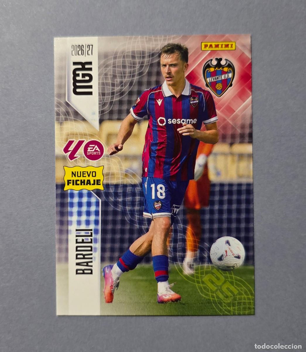 Cromos de f&uacute;tbol: 470 BARDELI (NUEVO FICHAJE) - LEVANTE - MEGACRACKS 2026-27 - MGK 26/27 (NUEVO)