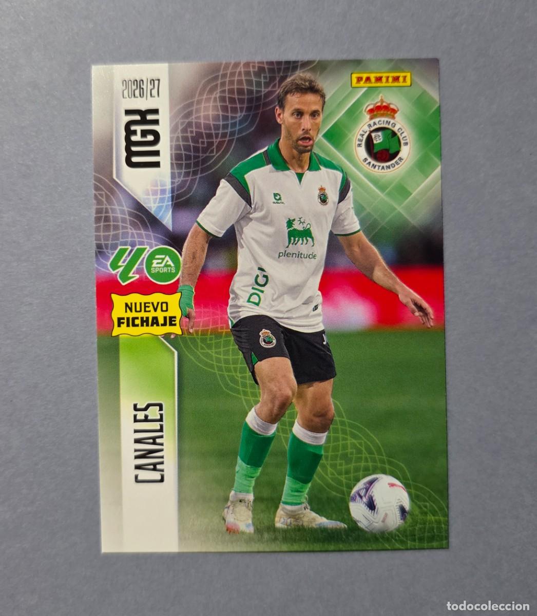 Cromos de f&uacute;tbol: 460 CANALES (NUEVO FICHAJE) - RACING SANTANDER - MEGACRACKS 2026-27 - MGK 26/27 (NUEVO)