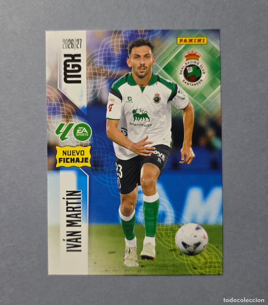 Cromos de f&uacute;tbol: 481 IV&Aacute;N MART&Iacute;N (NUEVO FICHAJE) - RACING SANTANDER - MEGACRACKS 2026-27 - MGK 26/27 (NUEVO)