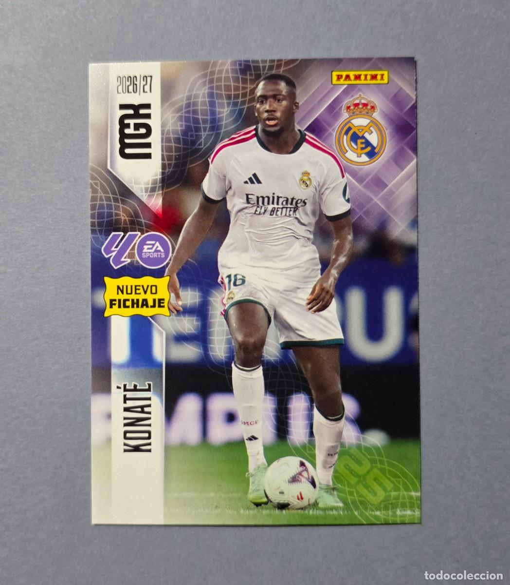 Cromos de f&uacute;tbol: 464 KONAT&Eacute; (NUEVO FICHAJE) - REAL MADRID - MEGACRACKS 2026-27 - MGK 26/27 (NUEVO)