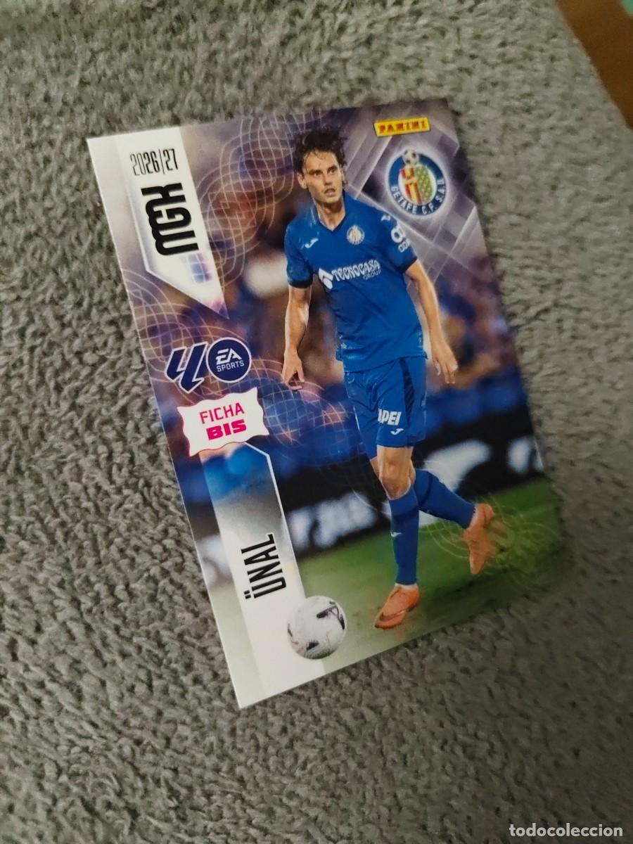 Cromos de f&uacute;tbol: 196 BIS &Uuml;NAL GETAFE CF MEGACRACKS MGK 2026 27 196BIS FICHAS BIS 26 2027 PANINI AAW