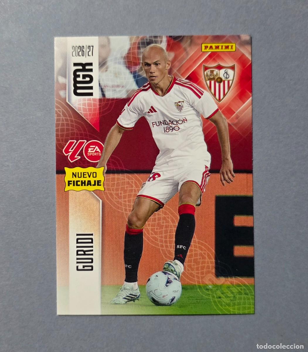 Cromos de f&uacute;tbol: 461 GURIDI (NUEVO FICHAJE) - SEVILLA - MEGACRACKS 2026-27 - MGK 26/27 (NUEVO)