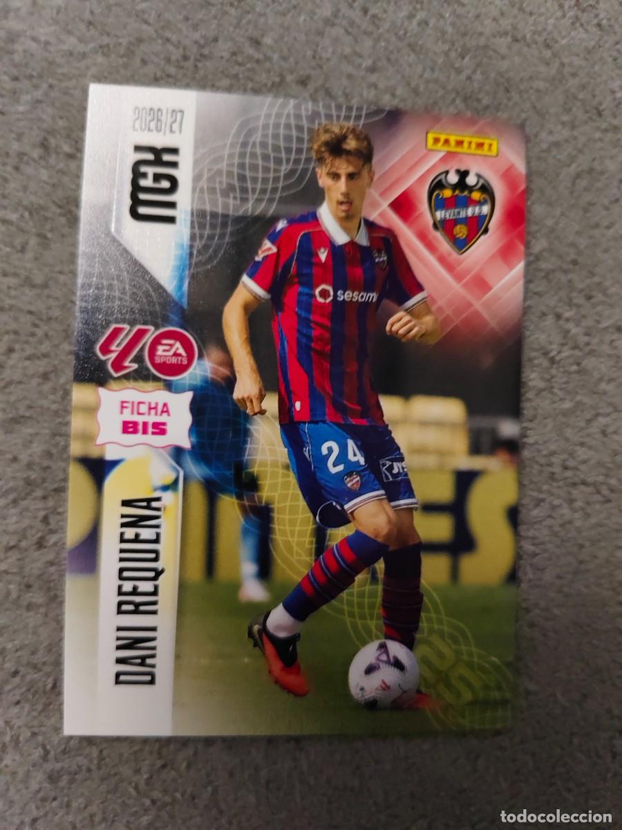 Cromos de f&uacute;tbol: 208 BIS DANI REQUENA LEVANTE UD MEGACRACKS MGK 2026 27 FICHAS BIS 26 2027 PANINI AAW