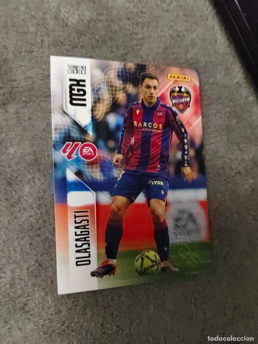 Cromos de f&uacute;tbol: 210 MEGACRACKS MGK 2026 27 OLASAGASTI LEVANTE UD BASE CARD 26 2027 PANINI AAW