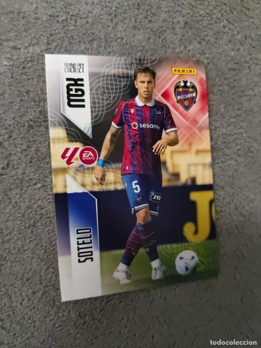 Cromos de f&uacute;tbol: 209 MEGACRACKS MGK 2026 27 HUGO SOTELO LEVANTE UD BASE CARD 26 2027 PANINI AAW