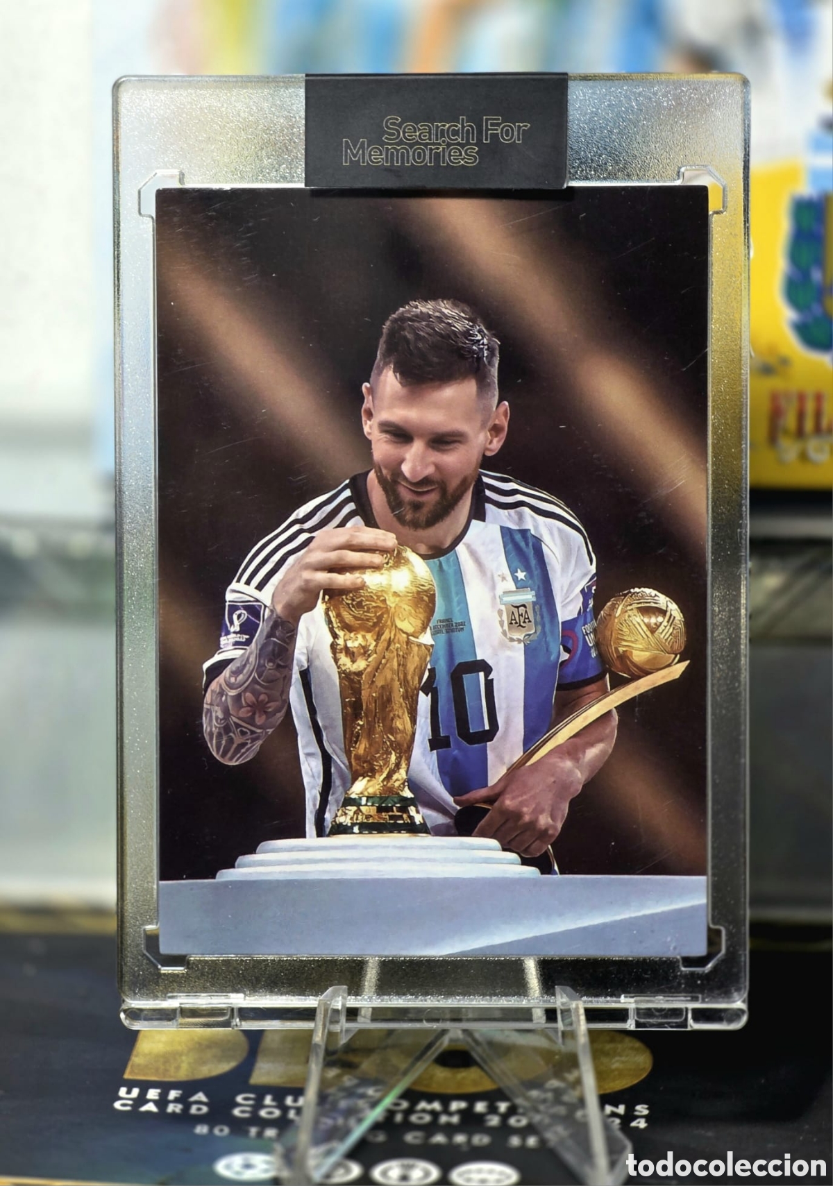 Cromos de f&uacute;tbol: Lionel Messi Search for Memories 2026 Argentina