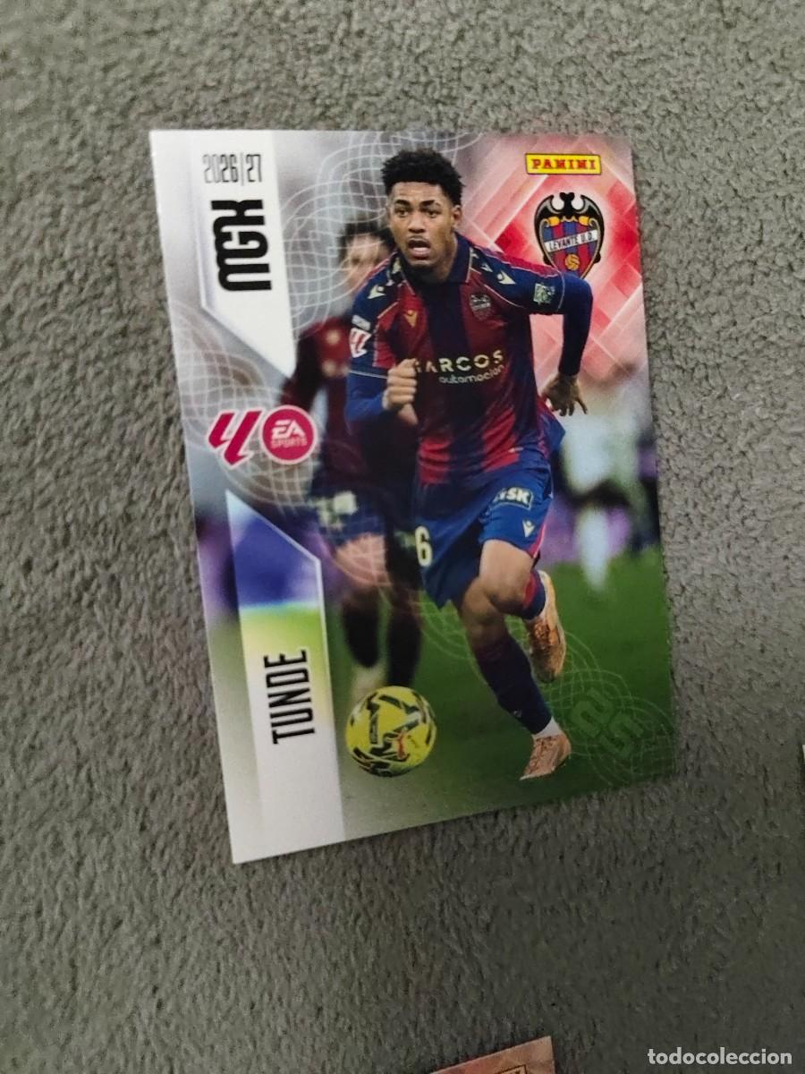 Cromos de f&uacute;tbol: 212 MEGACRACKS MGK 2026 27 TUNDE LEVANTE UD BASE CARD 26 2027 PANINI AAW