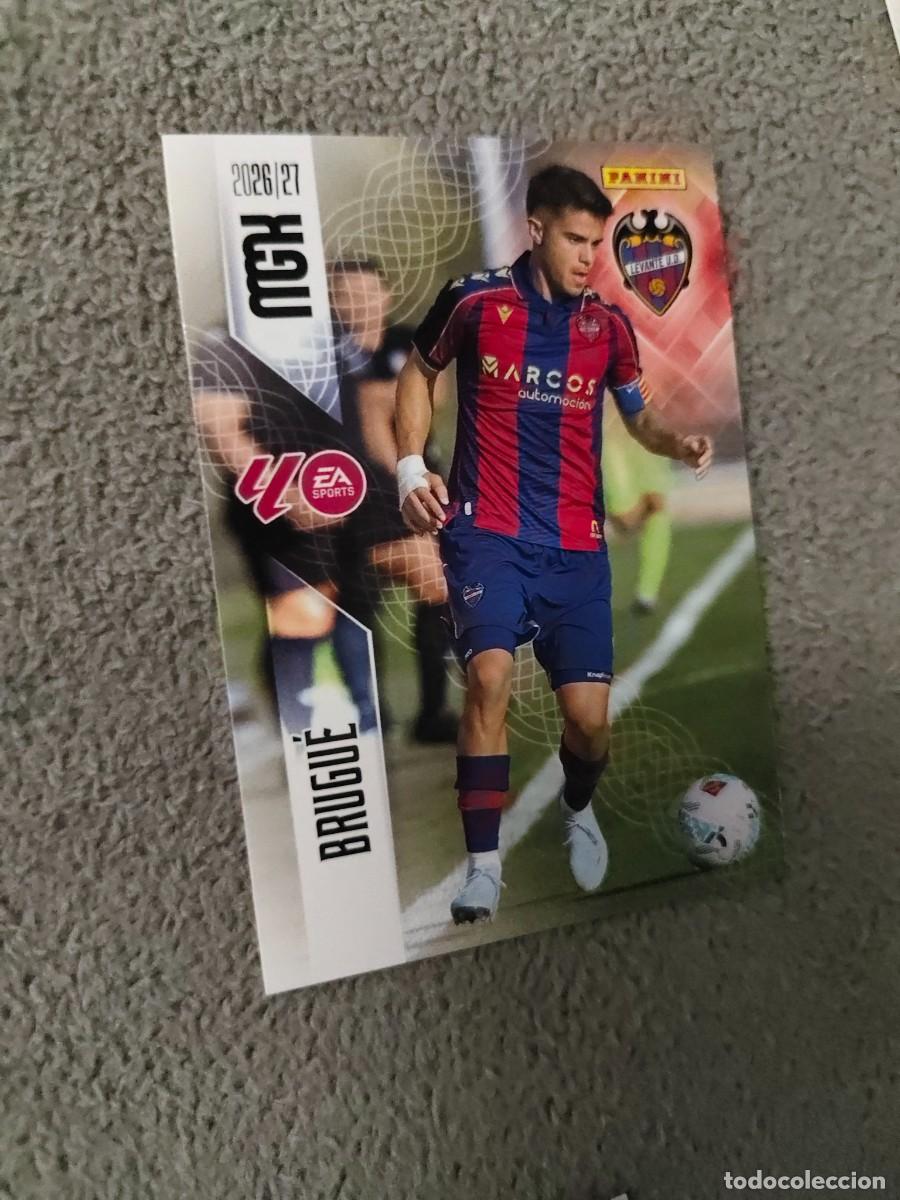 Cromos de f&uacute;tbol: 213 MEGACRACKS MGK 2026 27 BRUGU&Eacute; LEVANTE UD BASE CARD 26 2027 PANINI AAW