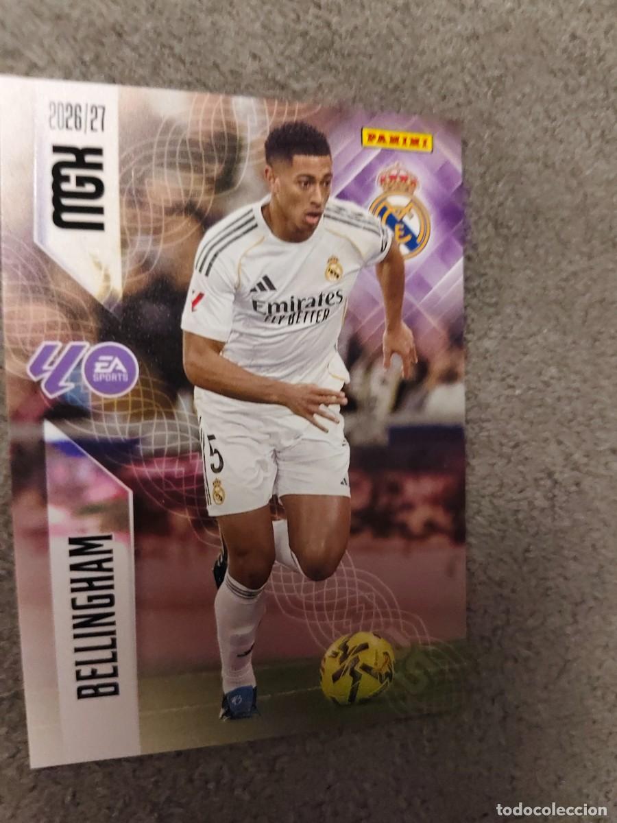 Cromos de f&uacute;tbol: 228 MEGACRACKS MGK 2026 27 BELLINGHAM REAL MADRID CF BASE CARD 26 2027 PANINI AAW