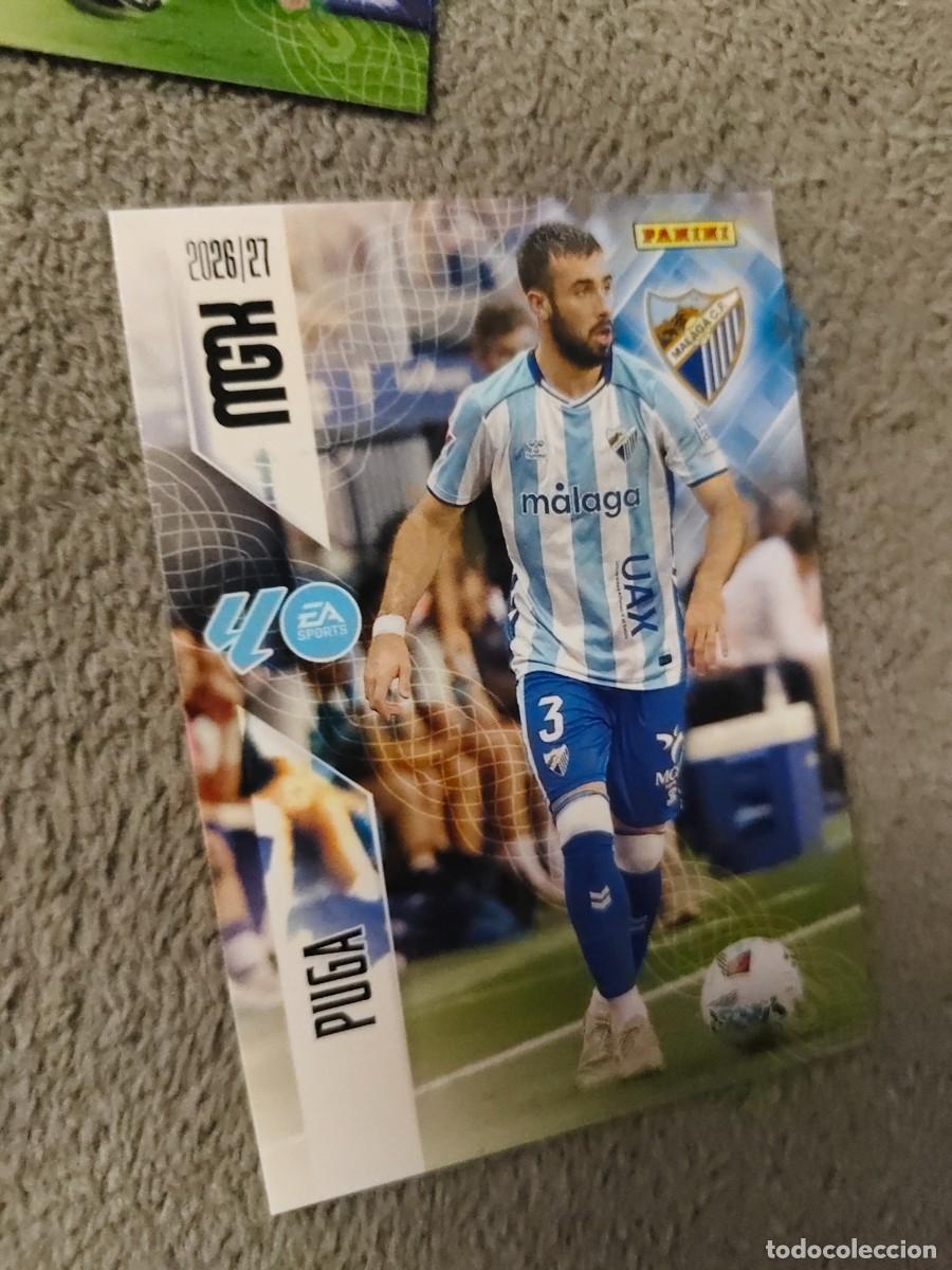 Football Stickers: 238 MEGACRACKS MGK 2026 27 PUGA M&Aacute;LAGA CF BASE CARD 26 2027 PANINI AAW