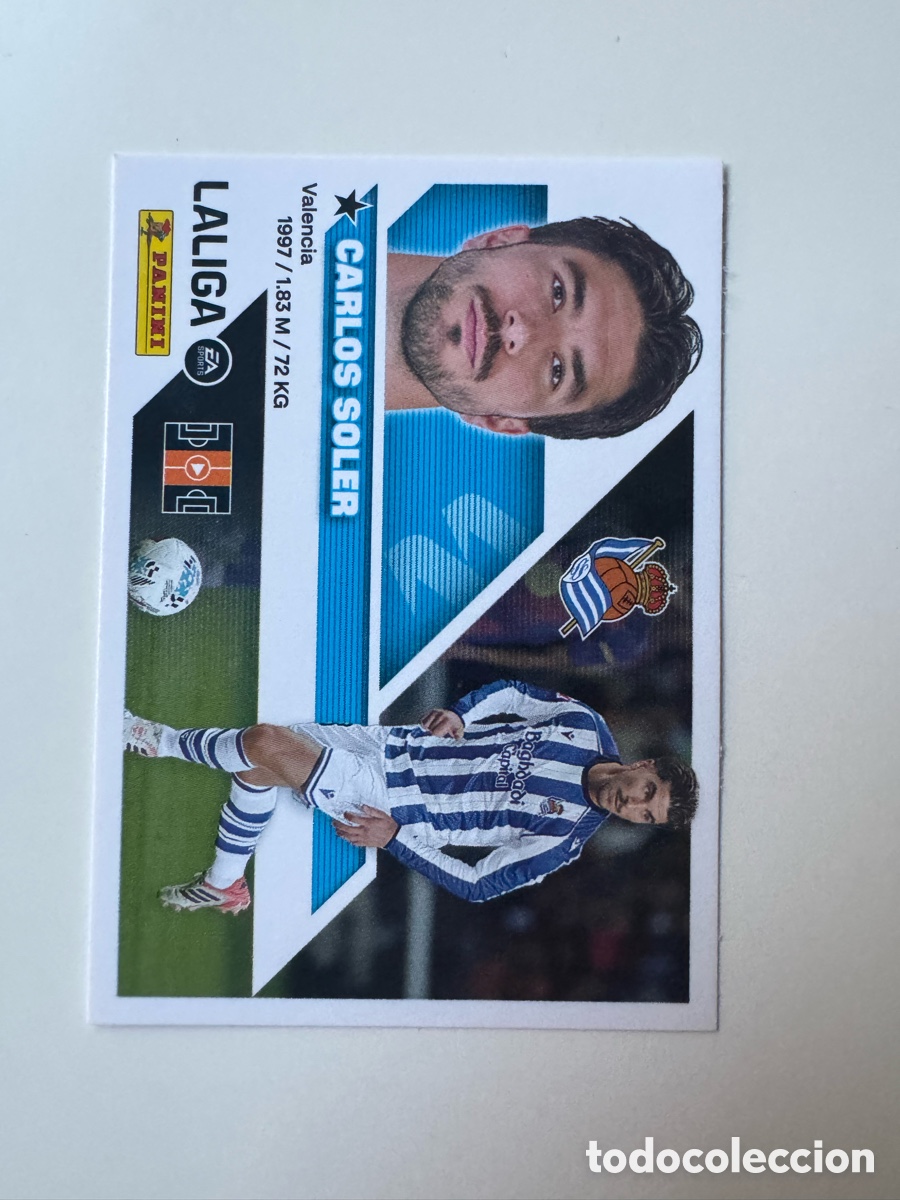Football Stickers: PANINI LIGA ESTE 2026-2027 26 27 &ndash; N&ordm; 14 &ndash; Carlos Soler Real Sociedad
