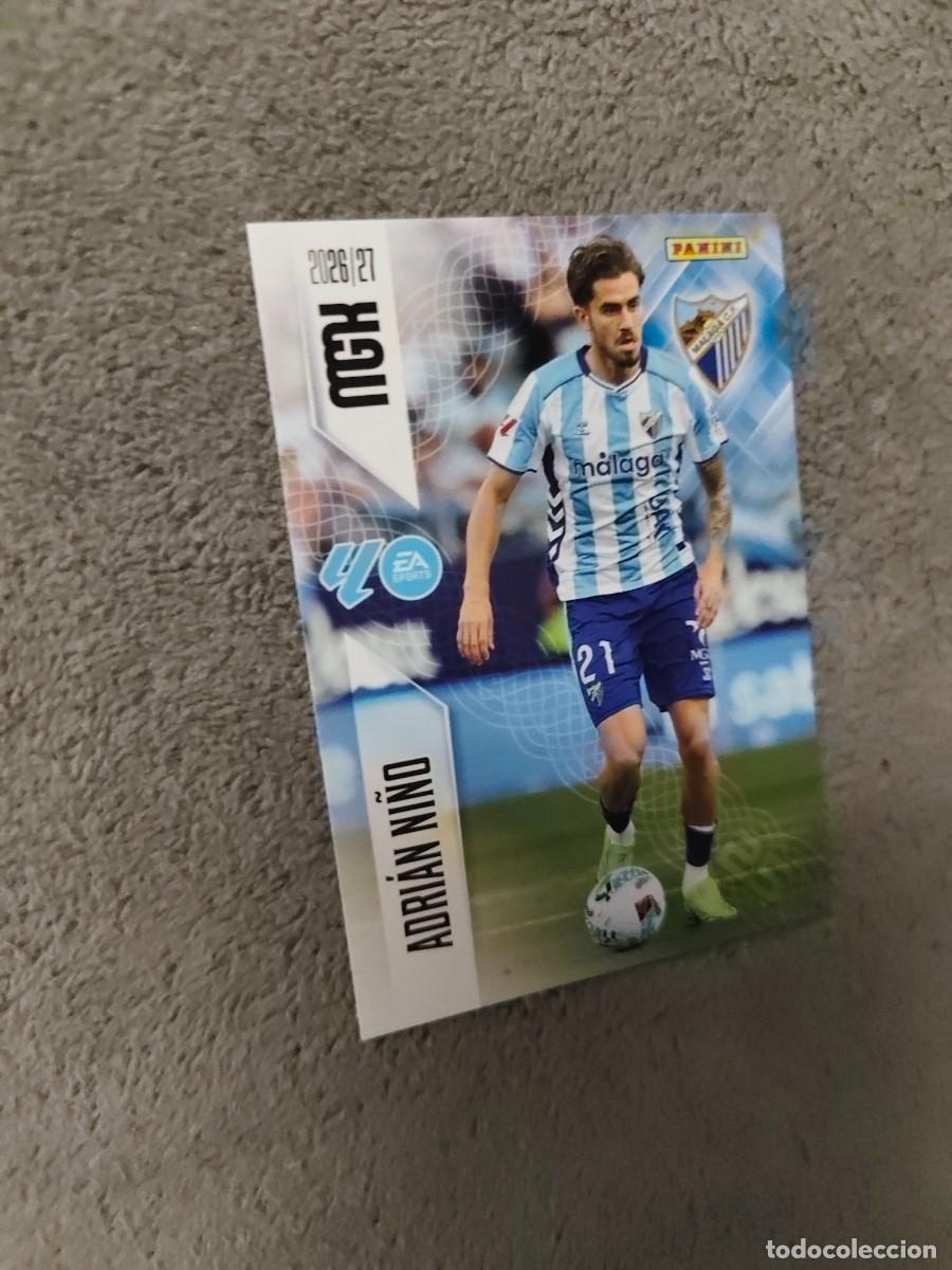 Cartes &agrave; collectionner de Football: 250 MEGACRACKS MGK 2026 27 ADRI&Aacute;N NI&Ntilde;O M&Aacute;LAGA CF BASE CARD 26 2027 PANINI AAW