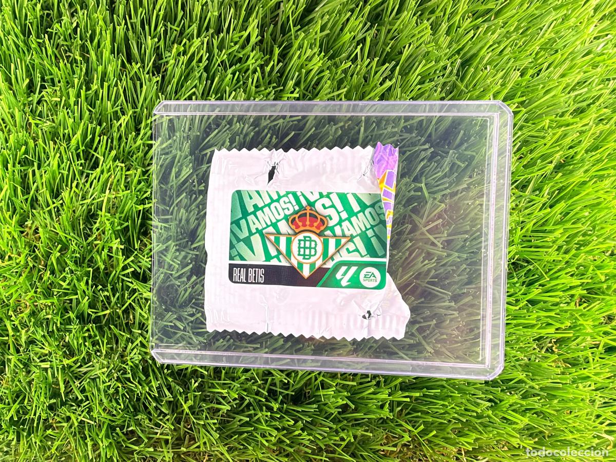 Cartes &agrave; collectionner de Football: Escudo Real Betis &iexcl;Vamos! Chicles Liga 26 27