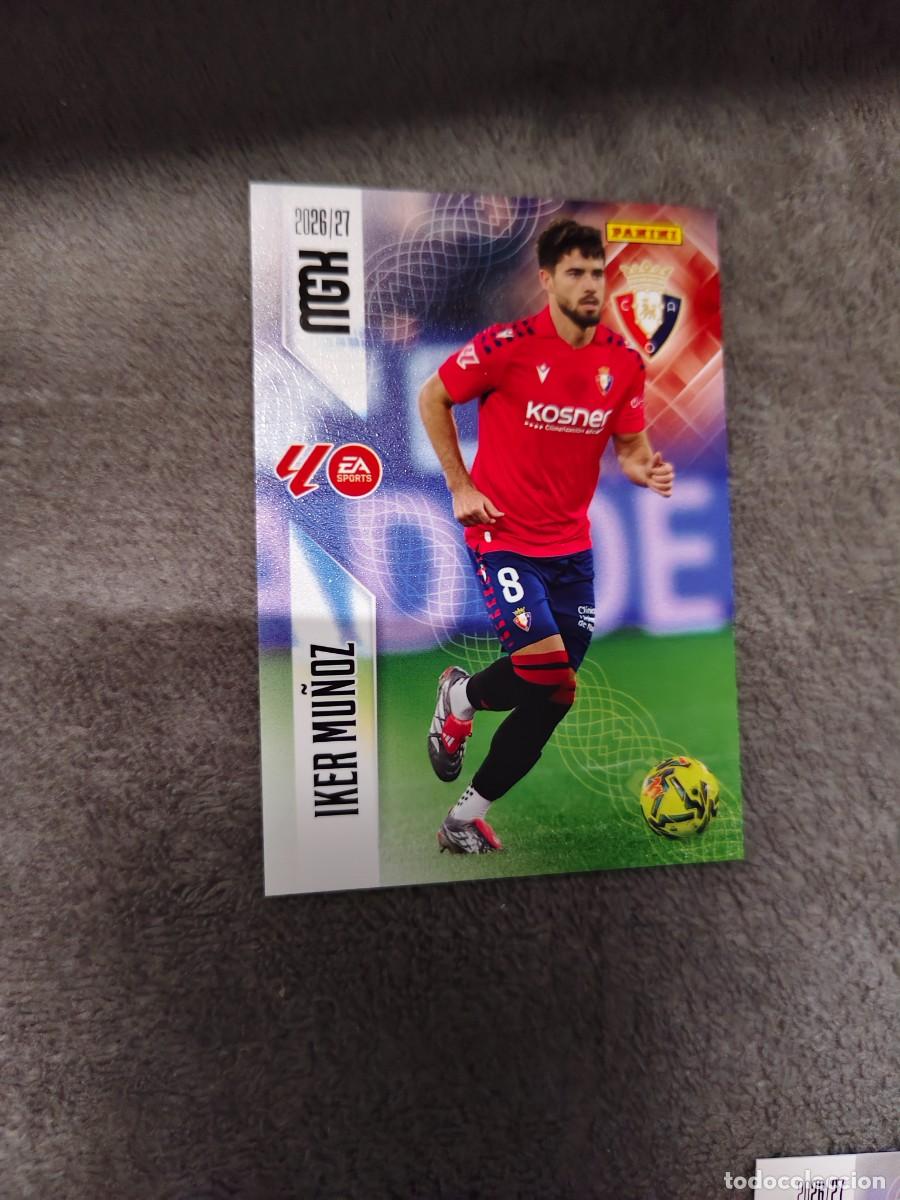 Cromos de f&uacute;tbol: 261 MEGACRACKS MGK 2026 27 IKER MU&Ntilde;OZ CA OSASUNA BASE CARD 26 2027 PANINI AAW