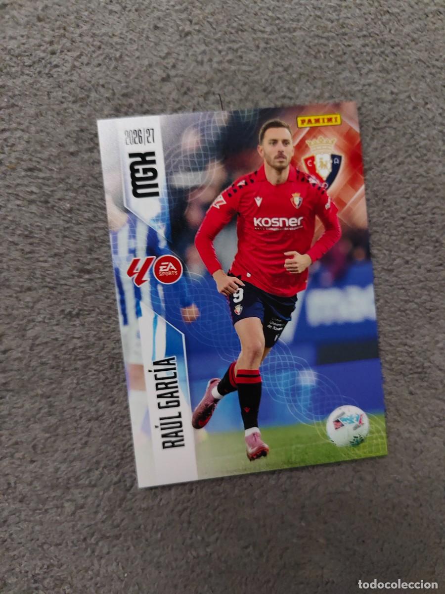 Cromos de f&uacute;tbol: 269 MEGACRACKS MGK 2026 27 RA&Uacute;L GARC&Iacute;A CA OSASUNA BASE CARD 26 2027 PANINI AAW
