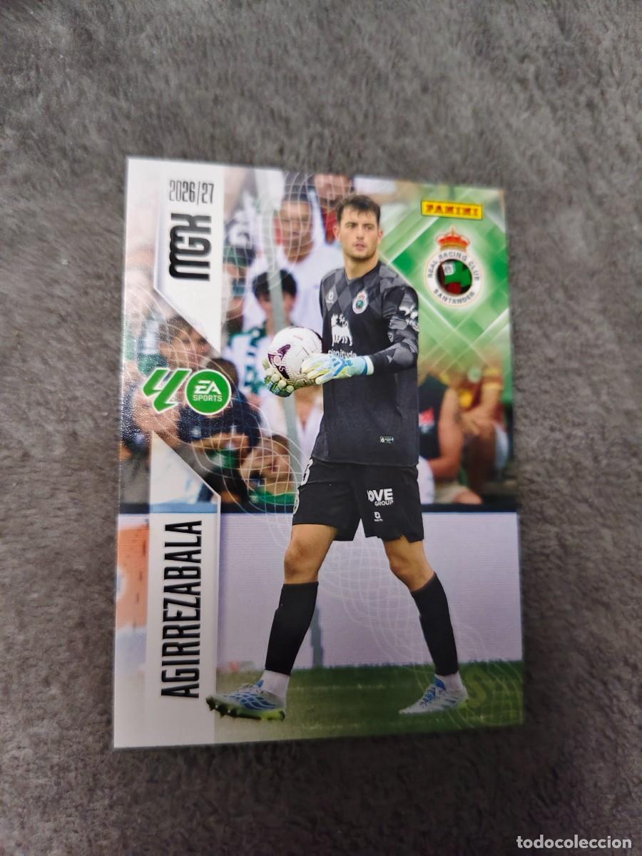 Cromos de f&uacute;tbol: 272 MEGACRACKS MGK 2026 27 AGIRREZABALA RACING DE SANTANDER BASE CARD 26 2027 PANINI AAW
