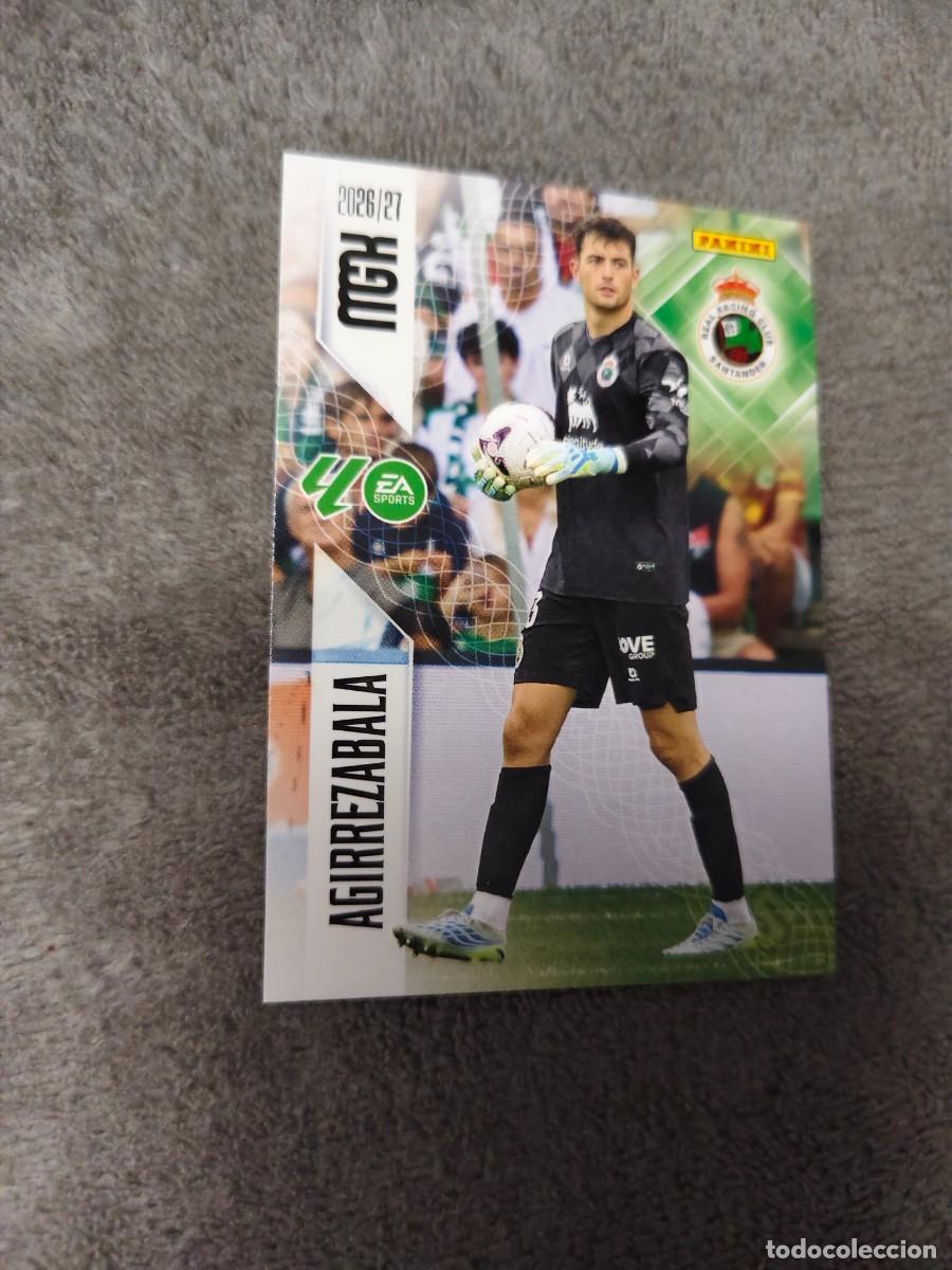 Cromos de f&uacute;tbol: 272 MEGACRACKS MGK 2026 27 AGIRREZABALA RACING DE SANTANDER BASE CARD 26 2027 PANINI AAW
