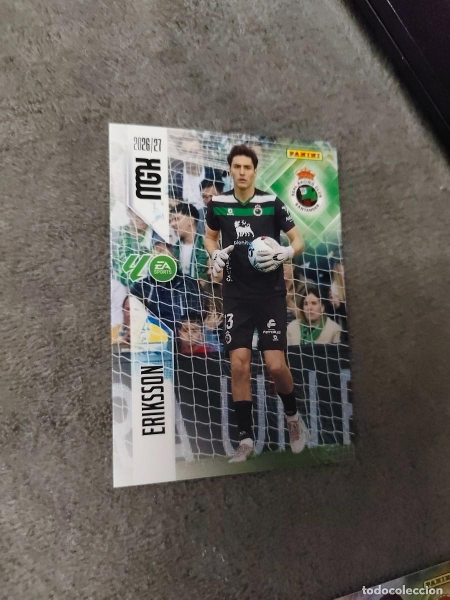 Cromos de f&uacute;tbol: 273 MEGACRACKS MGK 2026 27 ERIKSSON RACING DE SANTANDER BASE CARD 26 2027 PANINI AAW