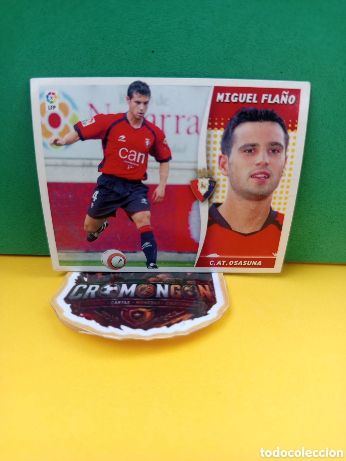 Cromos de f&uacute;tbol: ❇️ CROMO ⚽ MIGUEL FLA&Ntilde;O OSASUNA LIGA 2006 2007 06 07 ED ESTE SIN PEGAR ❇️