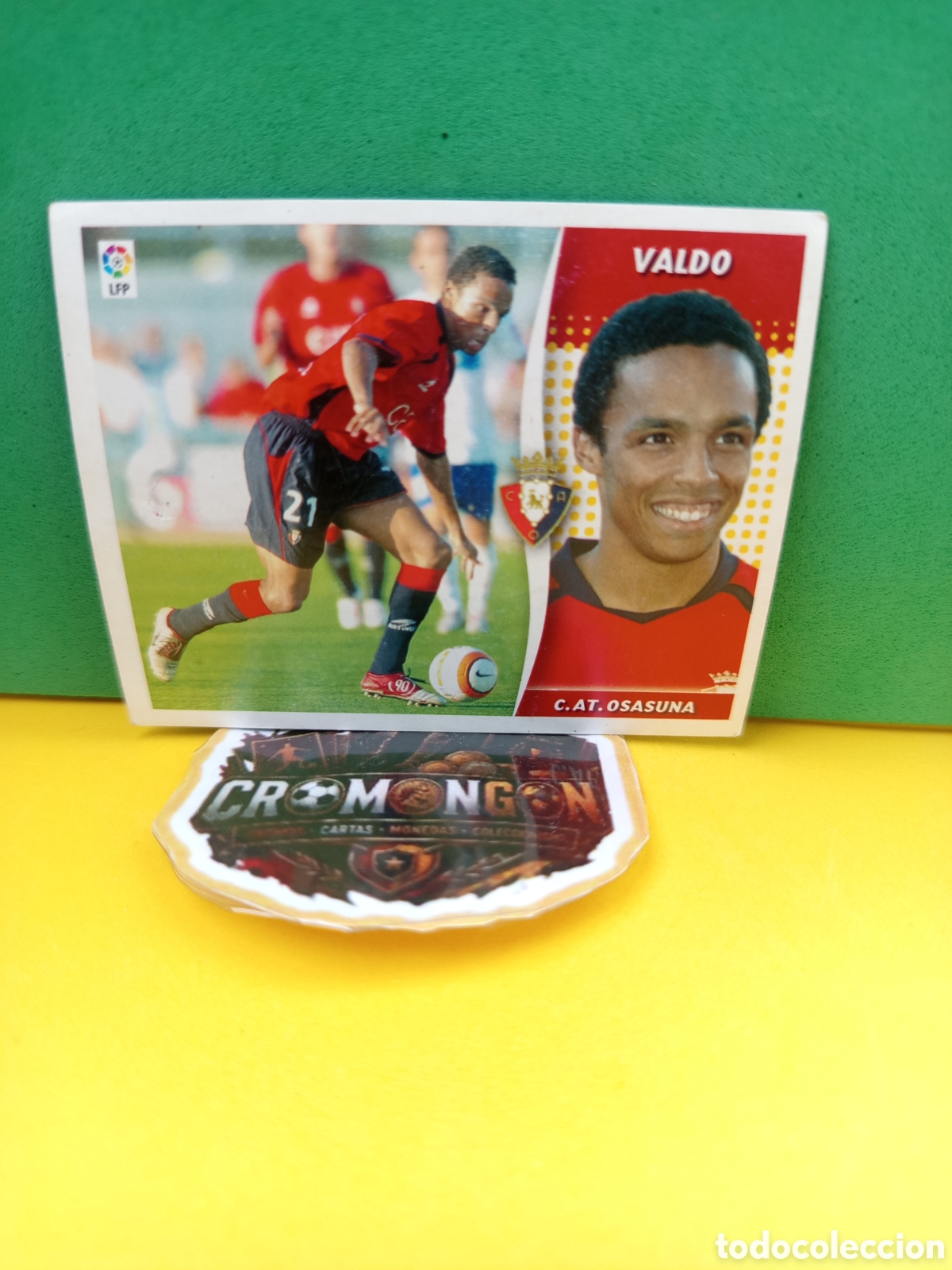 Cromos de f&uacute;tbol: ❇️ CROMO ⚽ VALDO OSASUNA LIGA 2006 2007 06 07 ED ESTE SIN PEGAR ❇️