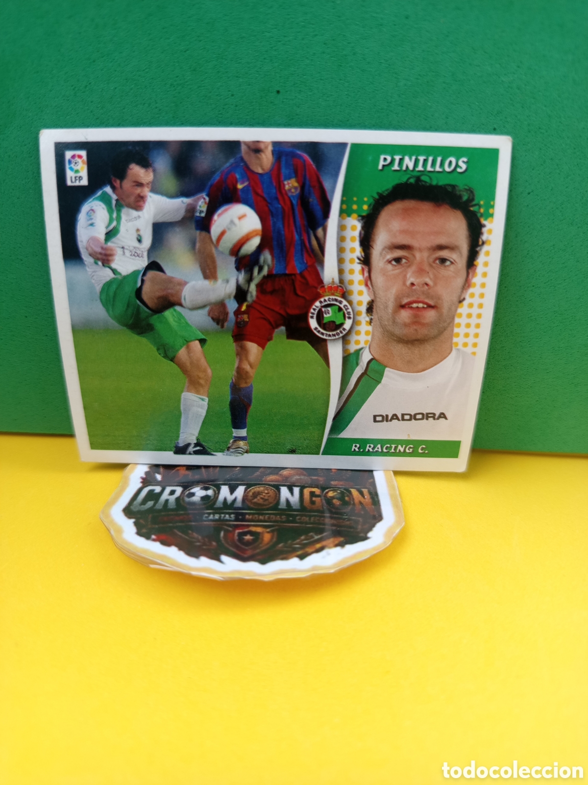 Fu&szlig;ball-Sticker: ❇️ CROMO ⚽ PINILLOS RACING DE SANTANDER LIGA 2006 2007 06 07 ED ESTE SIN PEGAR ❇️