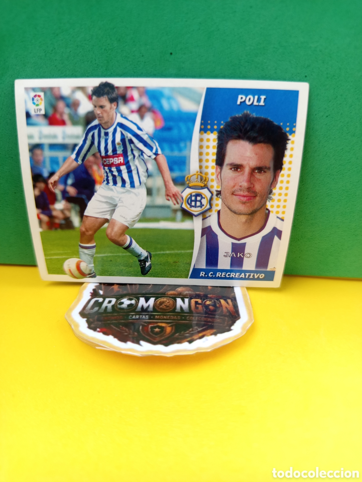 Fu&szlig;ball-Sticker: ❇️ CROMO ⚽ POLI RECREATIVO DE HUELVA LIGA 2006 2007 06 07 ED ESTE SIN PEGAR ❇️