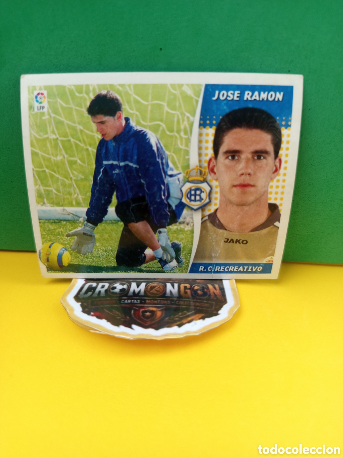 Fu&szlig;ball-Sticker: ❇️ CROMO ⚽ JOS&Eacute; RAM&Oacute;N RECREATIVO DE HUELVA LIGA 2006 2007 06 07 ED ESTE SIN PEGAR ❇️
