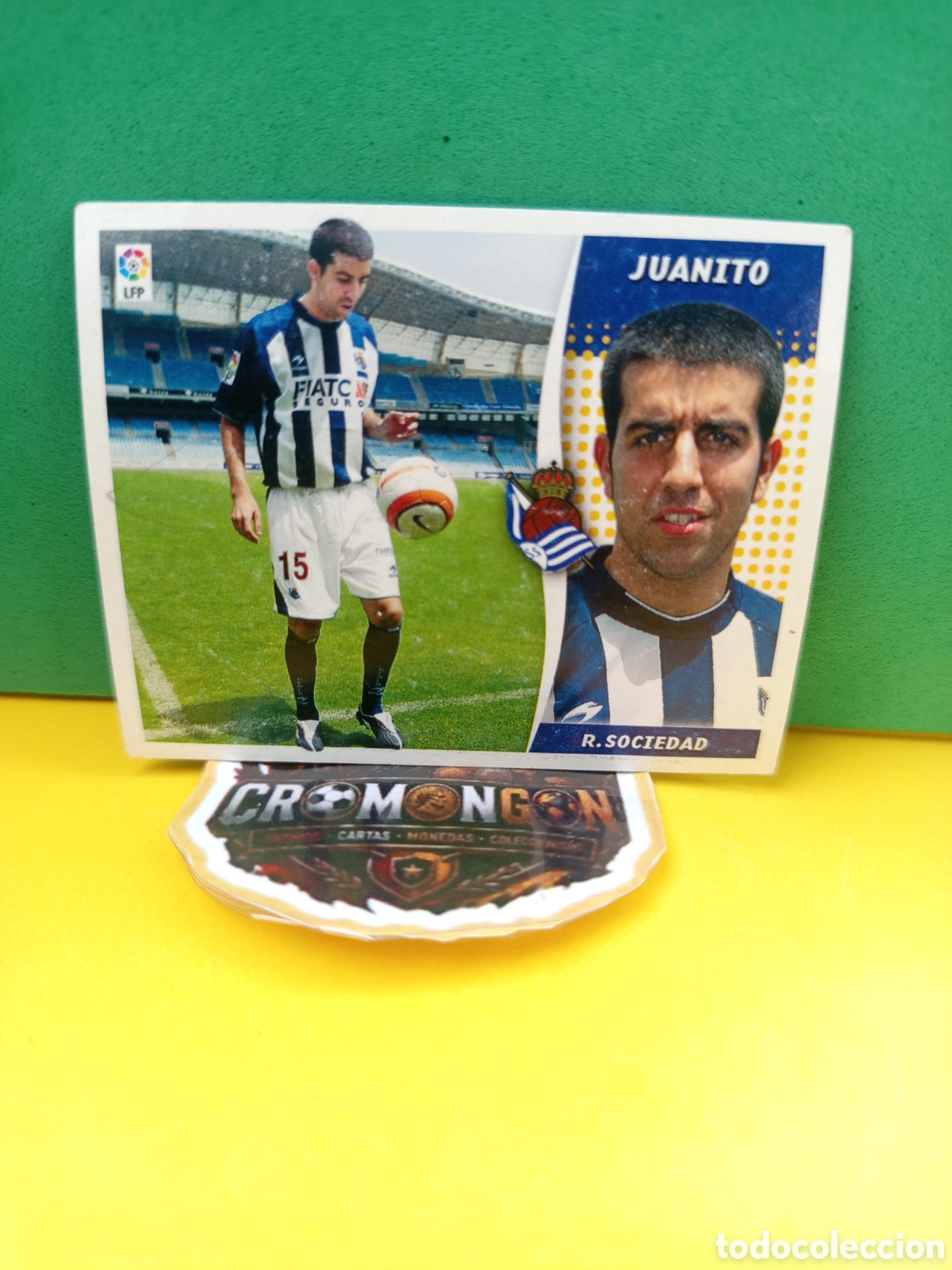 Cromos de f&uacute;tbol: ❇️ CROMO ⚽ JUANITO REAL SOCIEDAD LIGA 2006 2007 06 07 ED ESTE SIN PEGAR ❇️