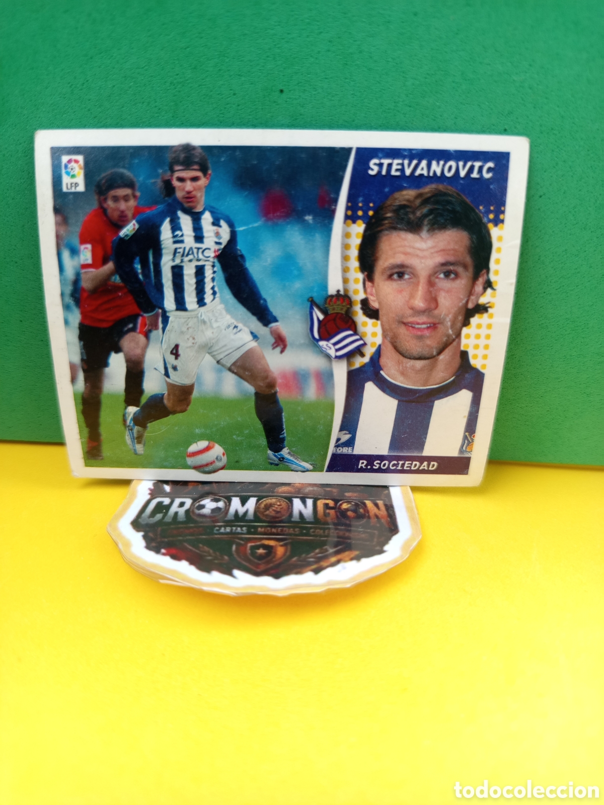 Cromos de f&uacute;tbol: ❇️ CROMO ⚽ STEVANOVIC REAL SOCIEDAD LIGA 2006 2007 06 07 ED ESTE SIN PEGAR ❇️