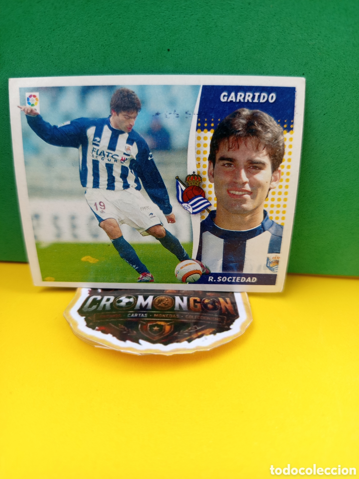 Fu&szlig;ball-Sticker: ❇️ CROMO ⚽ GARRIDO REAL SOCIEDAD LIGA 2006 2007 06 07 ED ESTE SIN PEGAR ❇️