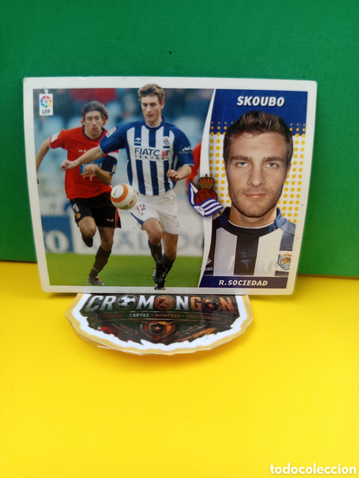 Fu&szlig;ball-Sticker: ❇️ CROMO ⚽ SKOUBO REAL SOCIEDAD LIGA 2006 2007 06 07 ED ESTE SIN PEGAR ❇️