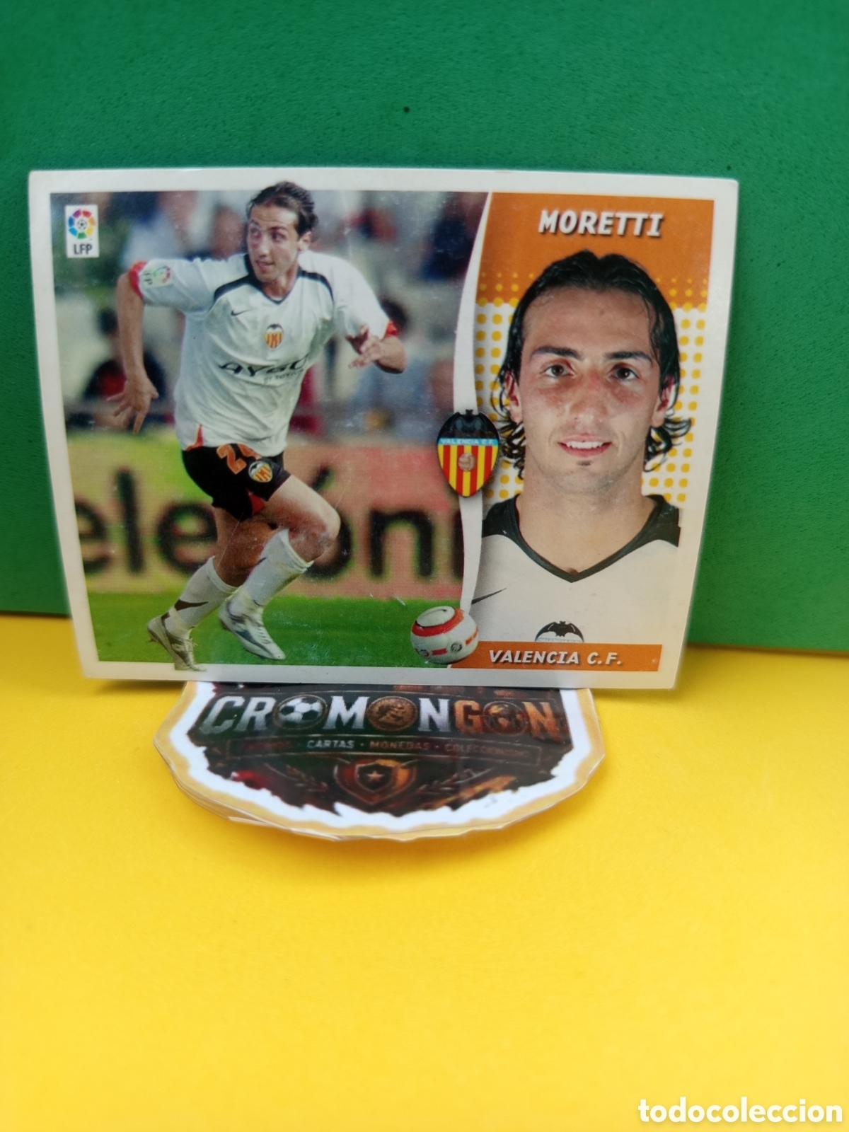 Fu&szlig;ball-Sticker: ❇️ CROMO ⚽ MORETTI VALENCIA LIGA 2006 2007 06 07 ED ESTE SIN PEGAR ❇️
