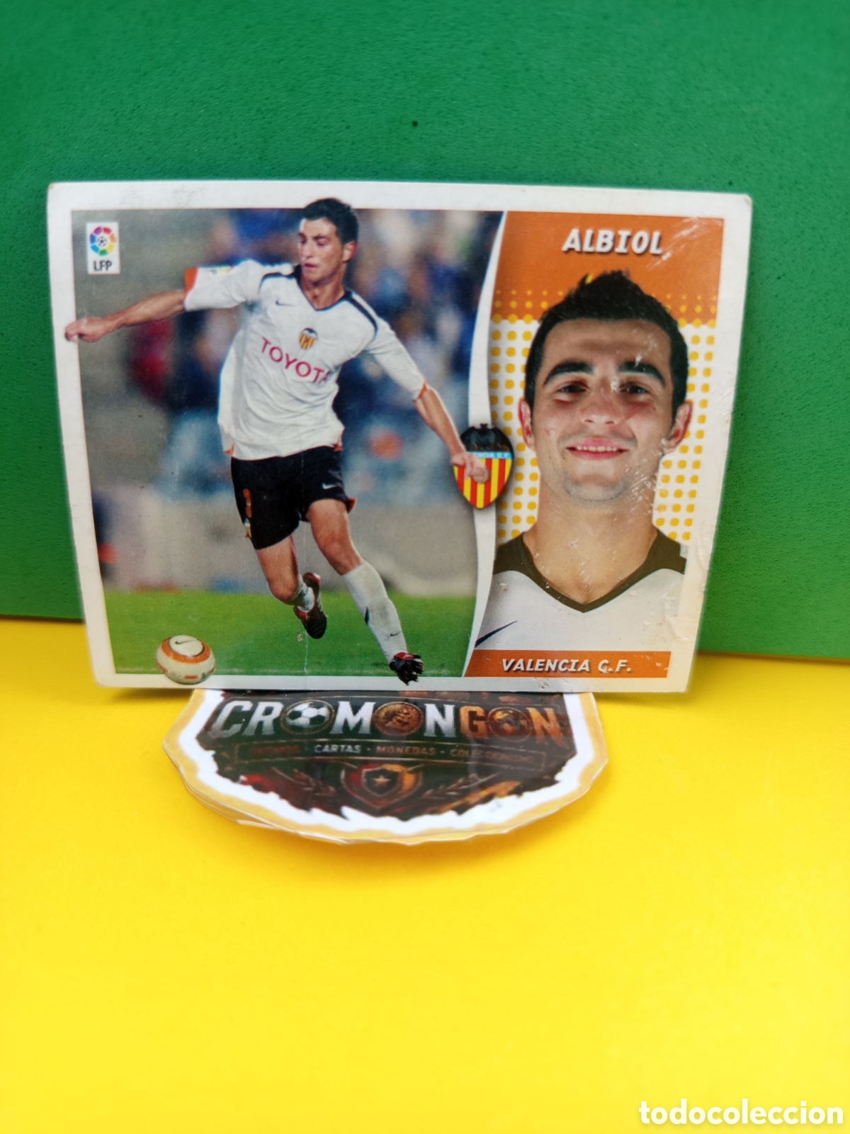Fu&szlig;ball-Sticker: ❇️ CROMO ⚽ ALBIOL VALENCIA LIGA 2006 2007 06 07 ED ESTE SIN PEGAR ❇️