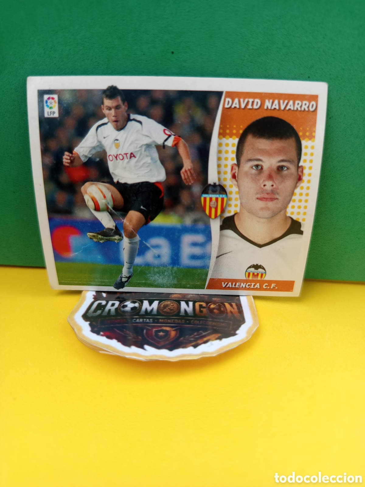 Fu&szlig;ball-Sticker: ❇️ CROMO ⚽ DAVID NAVARRO VALENCIA LIGA 2006 2007 06 07 ED ESTE SIN PEGAR ❇️