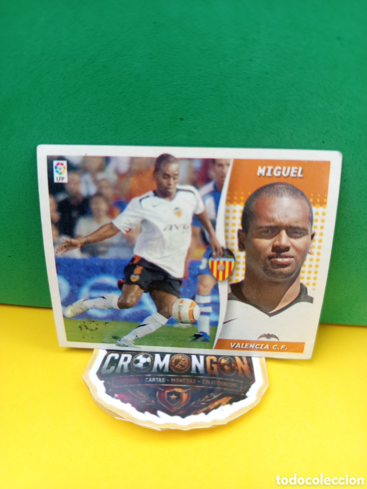 Fu&szlig;ball-Sticker: ❇️ CROMO ⚽ MIGUEL VALENCIA LIGA 2006 2007 06 07 ED ESTE SIN PEGAR ❇️