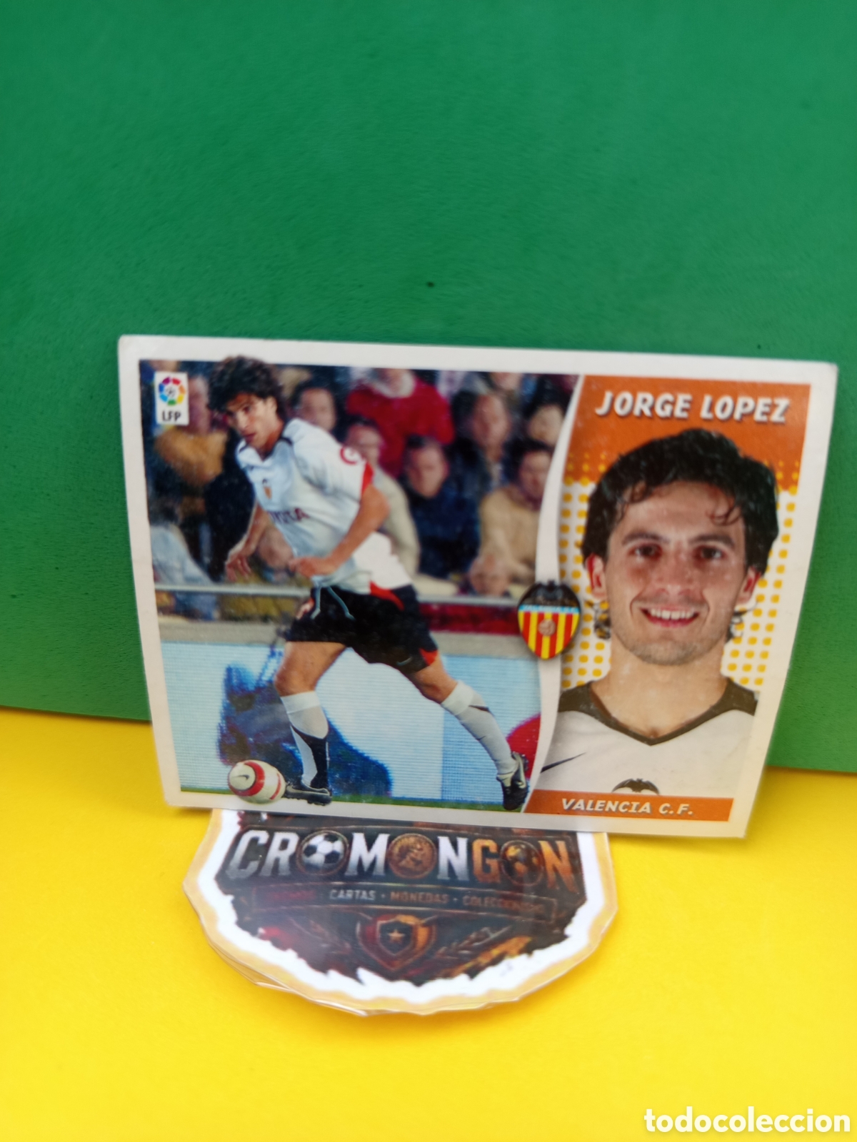 Fu&szlig;ball-Sticker: ❇️ CROMO ⚽ JORGE L&Oacute;PEZ VALENCIA LIGA 2006 2007 06 07 ED ESTE SIN PEGAR ❇️