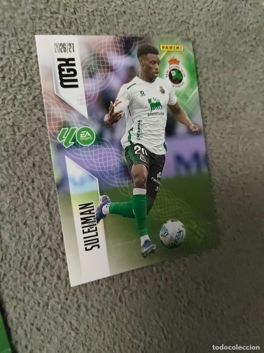 Cromos de f&uacute;tbol: 284 MEGACRACKS MGK 2026 27 SULEIMAN RACING DE SANTANDER BASE CARD 26 2027 PANINI AAW