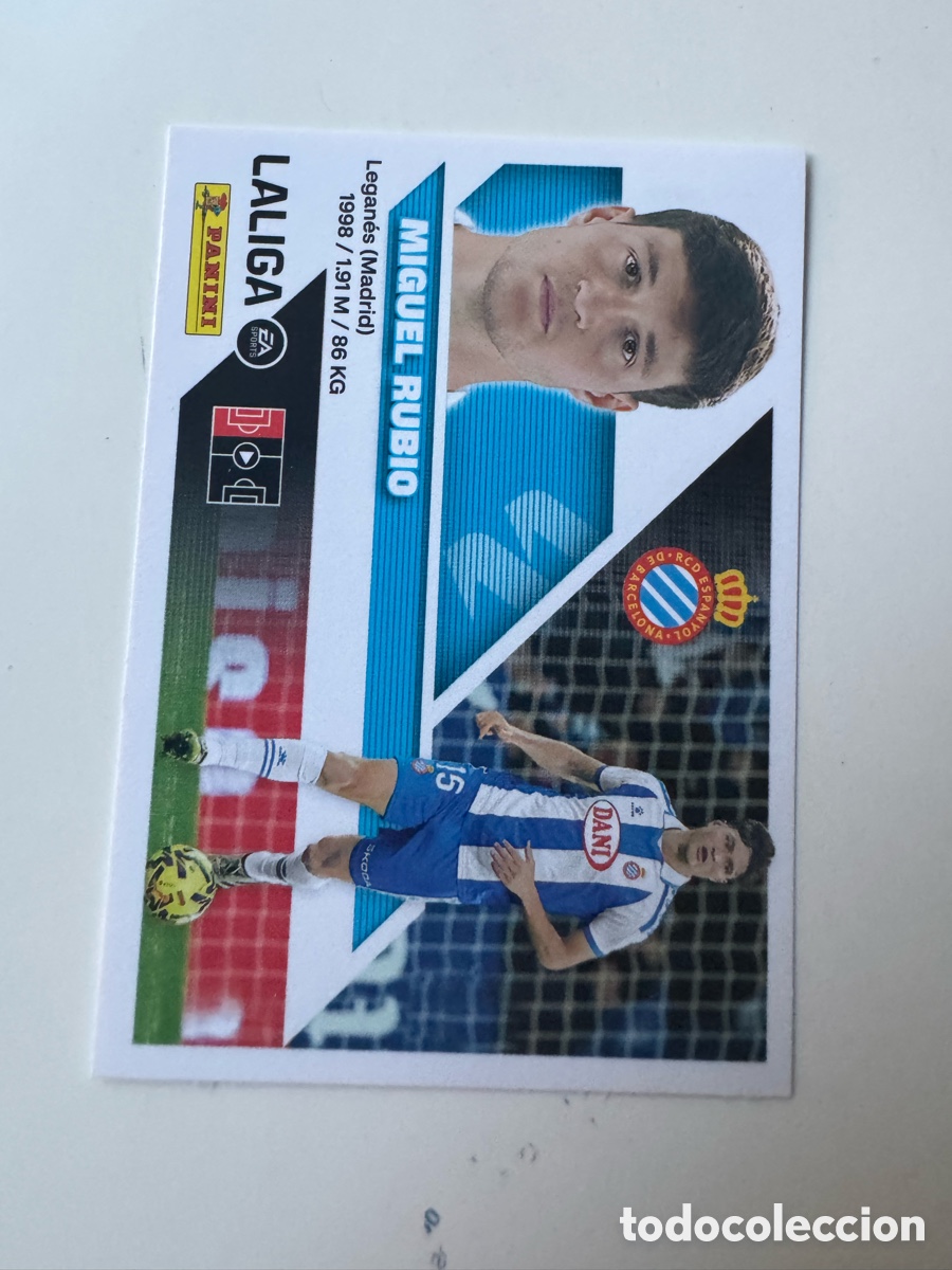 Fu&szlig;ball-Sticker: PANINI LIGA ESTE 2026-2027 26 27 &ndash; N&ordm; 9 &ndash; Miguel Rubio RCD Espanyol