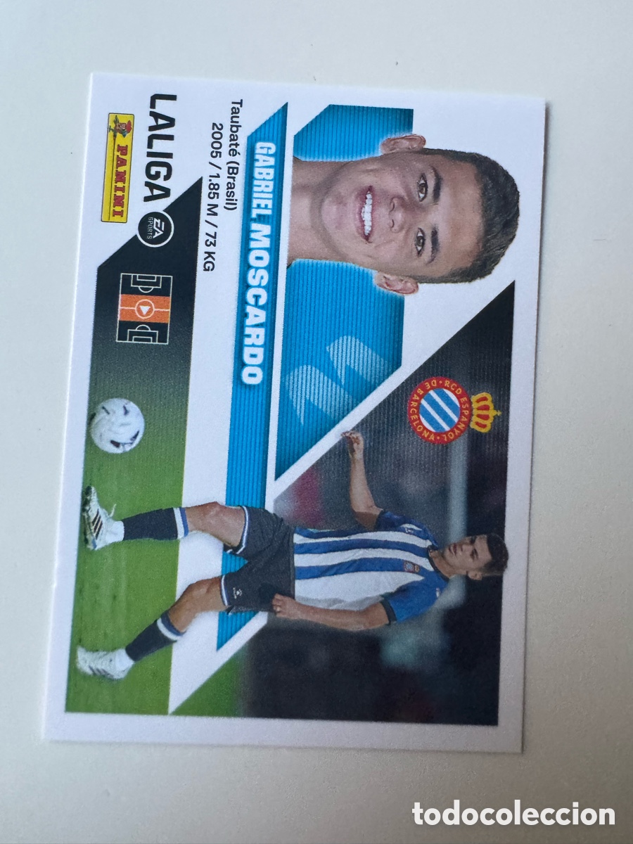 Fu&szlig;ball-Sticker: PANINI LIGA ESTE 2026-2027 26 27 &ndash; N&ordm; 16 &ndash; Gabriel Moscardo RCD Espanyol