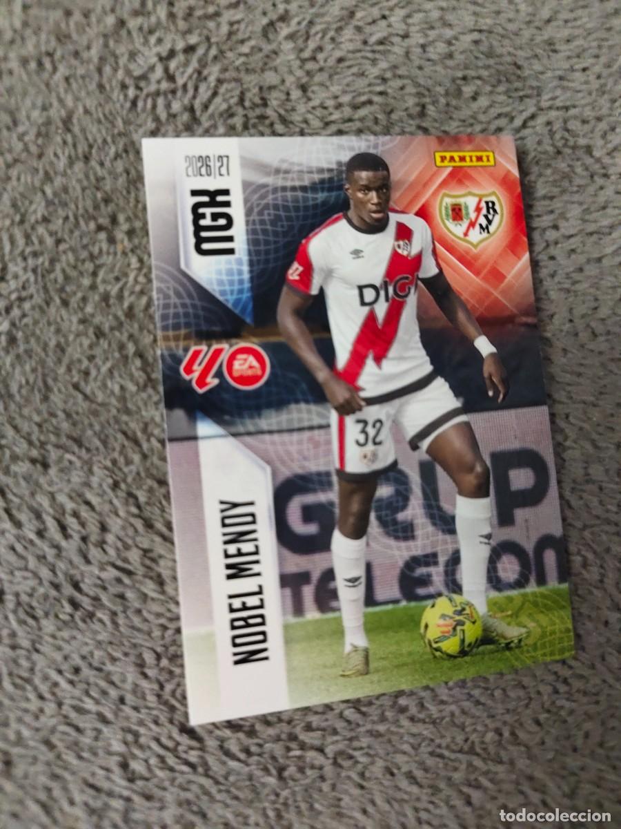 Football Stickers: 295 MEGACRACKS MGK 2026 27 NOBEL MENDY RAYO VALLECANO BASE CARD 26 2027 PANINI AAW