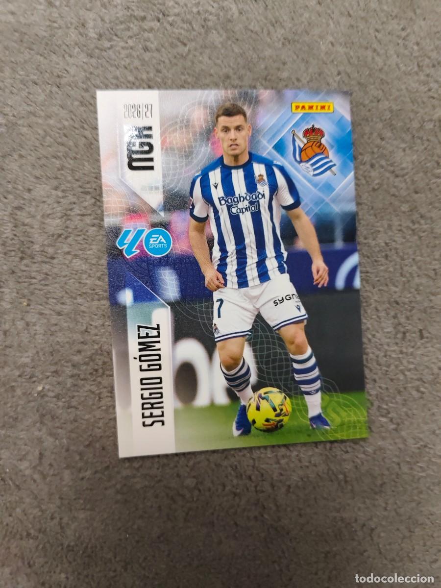 Figurine di Calcio: 313 MEGACRACKS MGK 2026 27 SERGIO G&Oacute;MEZ REAL SOCIEDAD BASE CARD 26 2027 PANINI AAW