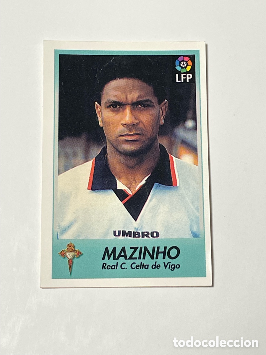 Cromos de f&uacute;tbol: Mazinho Celta de Vigo 96/97 Bollycao #48