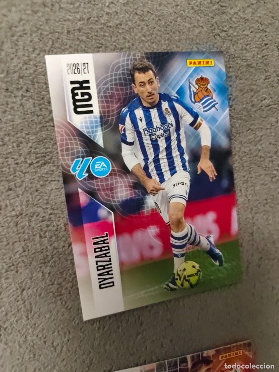 Cromos de f&uacute;tbol: 324 MEGACRACKS MGK 2026 27 OYARZABAL REAL SOCIEDAD BASE CARD 26 2027 PANINI AAW