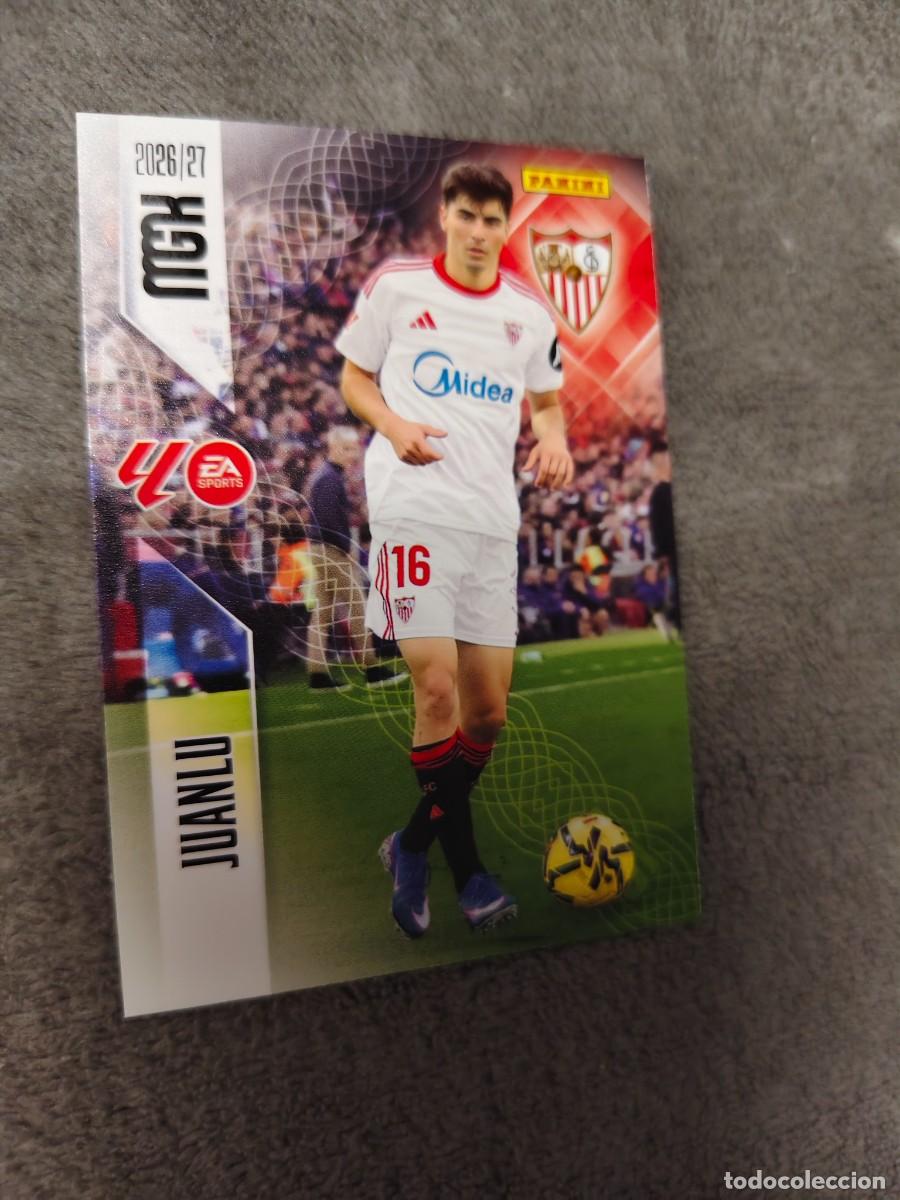 Cromos de f&uacute;tbol: 329 MEGACRACKS MGK 2026 27 JUANLU SEVILLA FC BASE CARD 26 2027 PANINI AAW