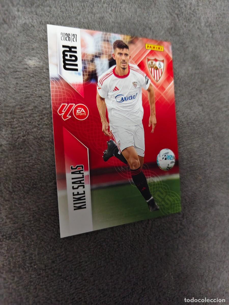 Cromos de f&uacute;tbol: 330 MEGACRACKS MGK 2026 27 KIKE SALAS SEVILLA FC BASE CARD 26 2027 PANINI AAW